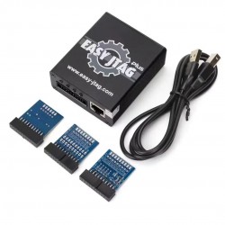 Easy JTAG Plus Box Black Edition with 3 ISP Adapters - Latest Updated Version