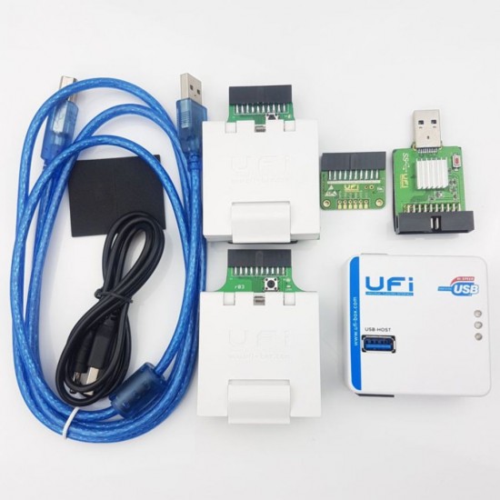 UFI Box Indian Edition with UFS Programmer - BGA-153/BGA-254/BGA-095 Adapter Set