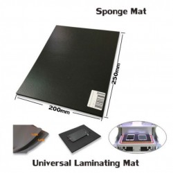 Black Mat Soft Sponge Mat for Laminating - 5mm