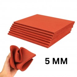 RED MAT 5MM FOR DISPLAY LAMINATING 