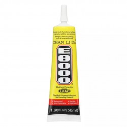 ZHANLIDA E8000 GLUE PASTE 50ML CLEAR ADHESIVE