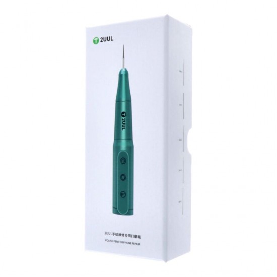 2UUL DA81 Electric IC Polishing Pen – Rechargeable with Multiple Grinding Heads