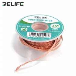 RELIFE RL-2030 Low Residue Soldering Wick for Clean Desoldering