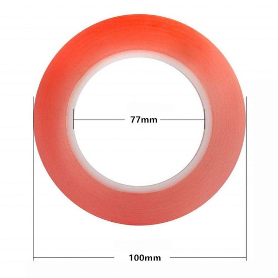 3mm Red Double-Sided Adhesive Tape