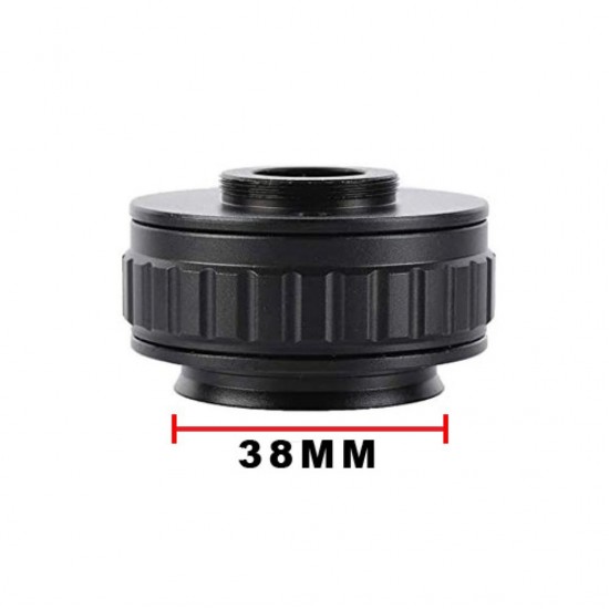 0.5X C-Mount Lens CTV Adapter 38mm for Trinocular Microscope Cameras