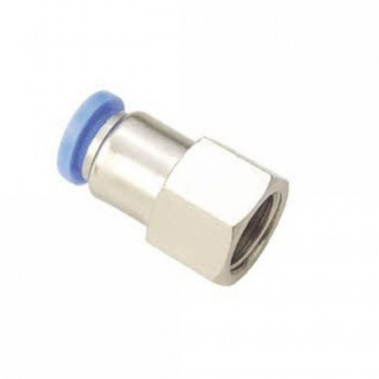 Reliable 1/4'' Thread Push-to-Connect Female Connector for Air Compressors