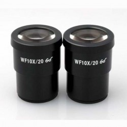 WF10X/20 Eyepieces for Microscope ( 1 Pair ) Good Quality