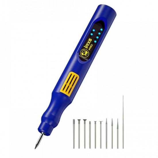 Mechanic IRX6 Pro Intelligent Charging Polishing Pen for IC Chip Grinding and Glue Removal