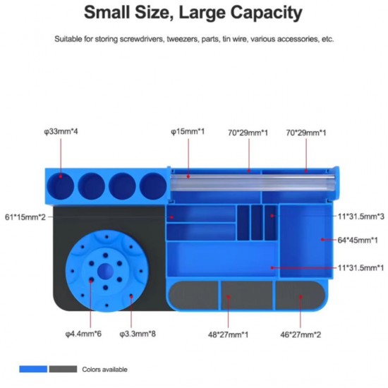 RELIFE RL-001H 360° ROTATING STEPPED INTELLIGENT REPAIR STORAGE RACK