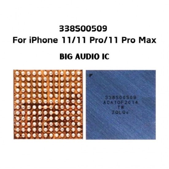 338S00509 BIG AUDIO IC FOR IPHONE 11 / 11 PRO / 11PRO MAX / 12 / 12 MINI / 12 PRO / 12PRO MAX