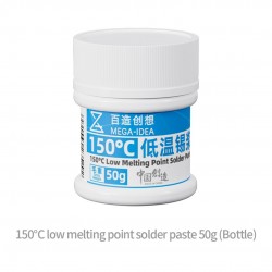 Mega-Idea Solder PPD Paste 150°C Pack of 50 Gram - Bottle