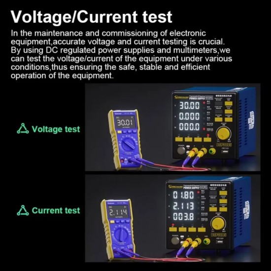 Mechanic DSP30D5 Digital Display Programming DC Regulated Power Supply 4 Digit ( 30V/5A )