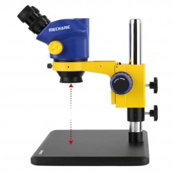 MECHANIC D75S-ISLIDE BINOCULAR STEREO MICROSCOPE WITH SLIDING BASE