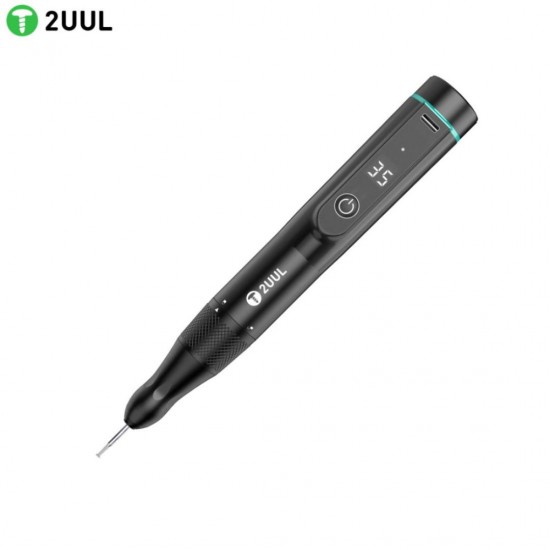 2UUL DA84 CVT GRINDER PRO VERSION RECHARGEABLE ELECTRIC IC POLISHING PEN WITH VARIOUS GRINDING HEADS