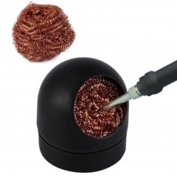 Soldering Iron Tip Cleaner with Wire Sponge Ball Effective Cleaning Tool for Soldering Maintenance