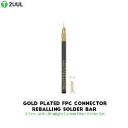 2UUL SC98 ULTRALIGHT CARBON FIBER FPC CONNECTOR SOLDERING TIN SUCTION BAR SET WITH 3PCS NEEDLES
