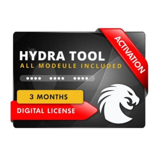 HYDRA TOOL MULTI-PLATFORM FULL FEATURED SERVICE SOFTWARE FOR PHONE REPAIR SOLUTIONS - 3 MONTHS