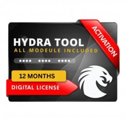 HYDRA TOOL MULTI-PLATFORM FULL FEATURED SERVICE SOFTWARE FOR PHONE REPAIR SOLUTIONS - 12 MONTHS
