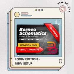 BORNEO SCHEMATICS HARDWARE TOOL 1 USER FOR 12 MONTHS