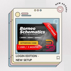 BORNEO SCHEMATICS HARDWARE TOOL 1 USER FOR 3 MONTHS