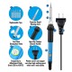 Soldering Iron 908 with Temperature Controller 60W Tool with 5 Free Interchangeable Bits for Precision Soldering