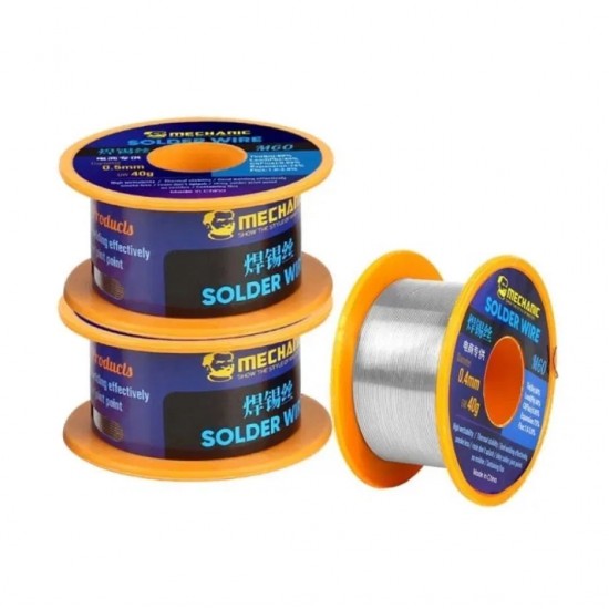 MECHANIC M60 0.4mm High Purity Solder Wire 40g