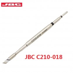 JBC C210-018 Knife Soldering Iron Tip Precision Replacement Tip for JBC Soldering Stations