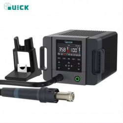 Quick 861 Pro Smart Hot Air BGA SMD Desoldering Station with Voice Control 1300W High Power Soldering Tool