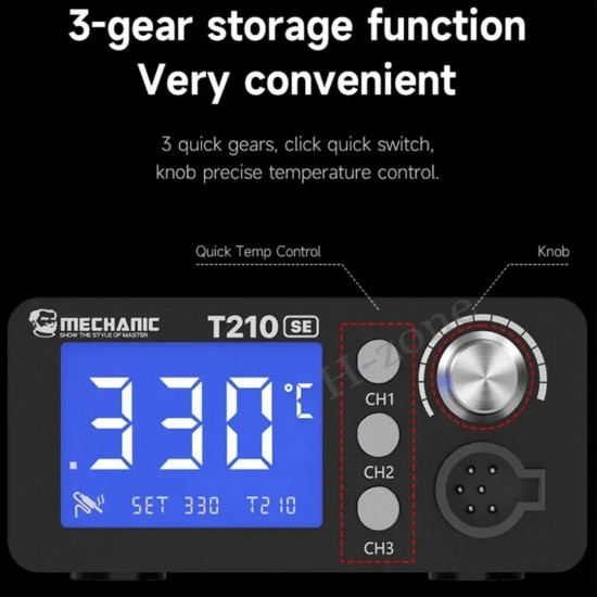Mechanic T210 SE Soldering Station LED Digital Adjustment Auto Sleep Quick Heating