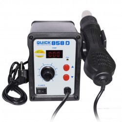 SMD 858D DIGITAL SMD REWORK SOLDERING STATION AUTO CUT