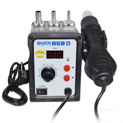 SMD 858D DIGITAL SMD REWORK SOLDERING STATION AUTO CUT