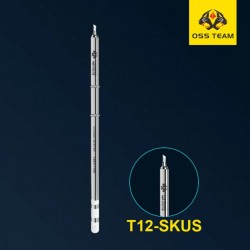 OSS Team Iron Bit for T12-SKUS Lead-Free Soldering Tip for Precision and Safety