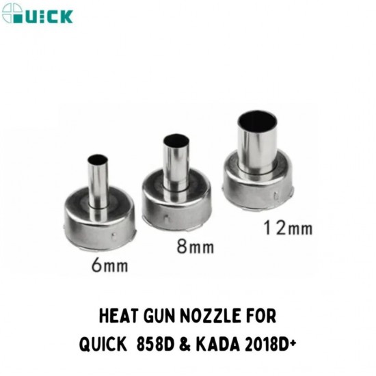 HEAT GUN NOZZLE FOR QUICK 858D AND KADA 2018D+ MODELS  3 PCS SET